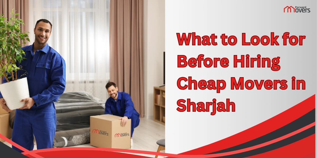 Cheap Movers in Sharjah